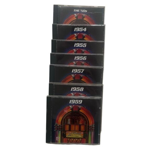 Your Hit Parade 7 CD Lot 50-54-55-56-57-58-59 Time Life - Picture 1 of 11